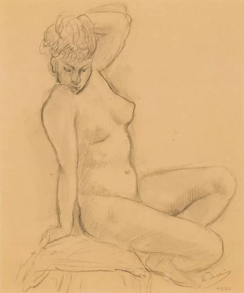 André Derain — Nu assis
