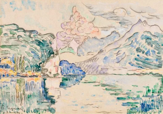 Paul Signac — Annecy, vers 1920
