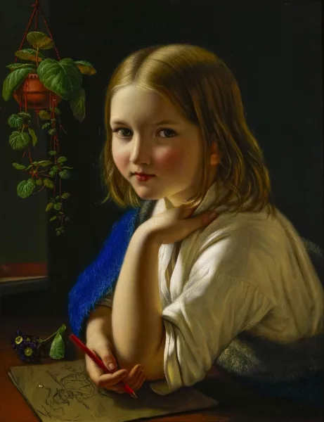 Guido Schmitt — La jeune artiste