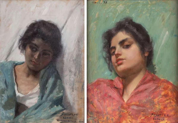 Francesco Paolo Diodati — Portraits de femme