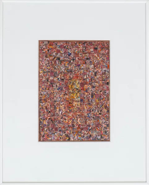 Franz Beer — Franz BEER (1929-2022), 'Abstraction', technique mixte et collage sur papier
