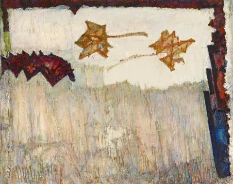 Georg Meistermann — Feuilles I (feuilles)