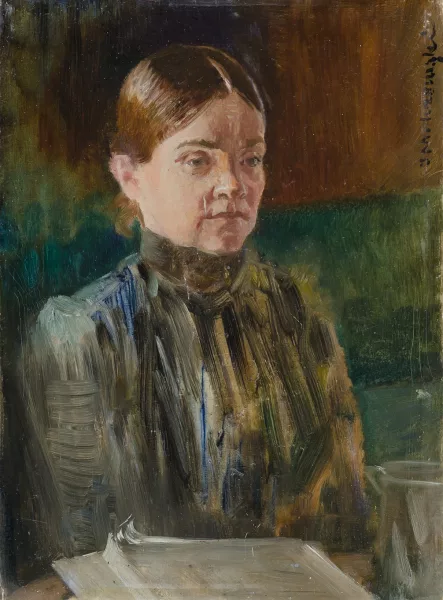 Jacek Malczewski — Bildnis seiner Schwester Bronislaw Malczewska