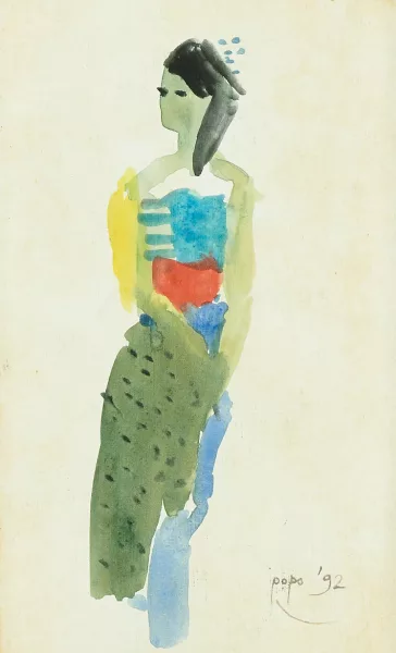 Popo Iskandar — Penari
