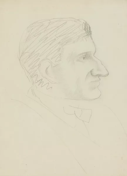 Fernand Léger — Porträt von Jean Epstein