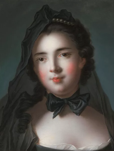 Jean-Marc Nattier — Copie du portrait de Marie Sophie Charlotte de La Tour d’Auvergne, princesse de Beauvau