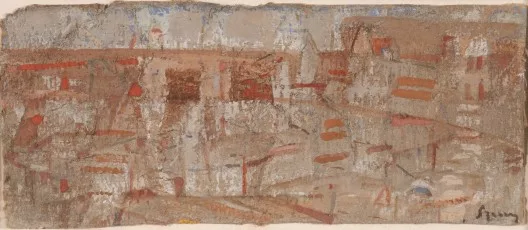 Árpád Szenes — Composition (paysage)