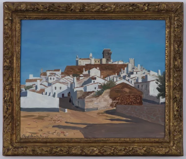 Roger Chapelain-Midy — Obidos, vue de village