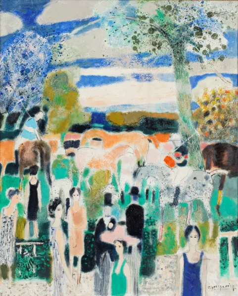 Claude Grosperrin — La mi-temps à Conchamp,