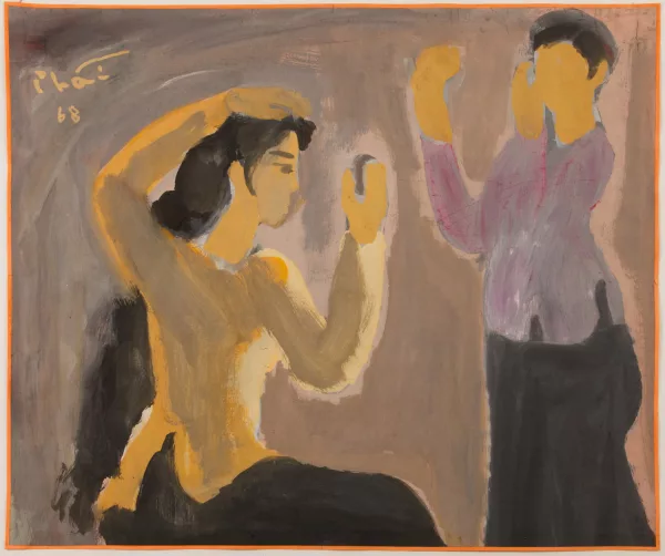 Bui Xuan Phai — Deux femmes à la toilette