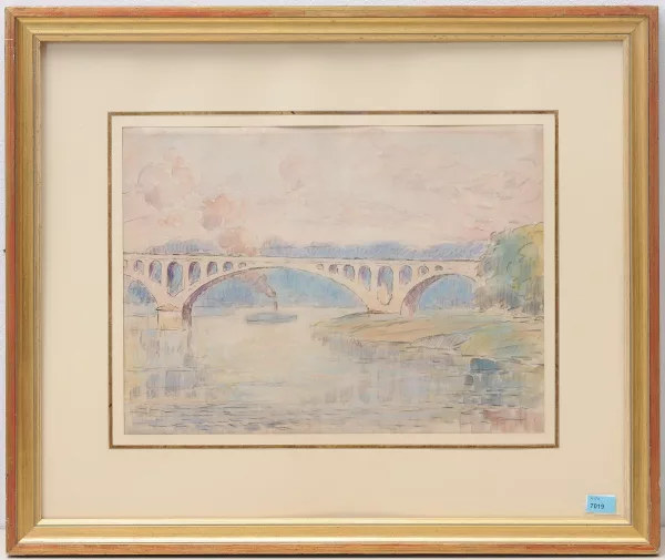 Jeanne Selmersheim-Desgrange — Brücke über einen Fluss