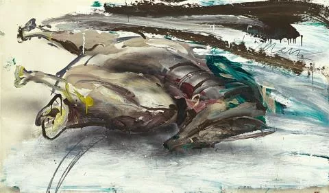 Dieter Krieg — Ohne Titel (Hähnchen)