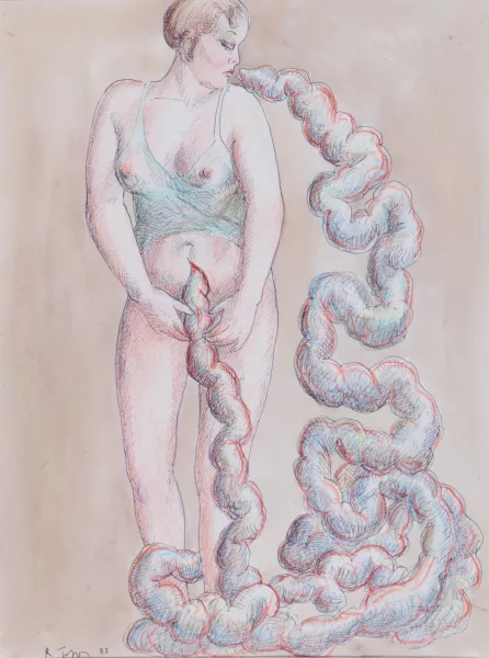 Roland Topor — Sans titre, 1985