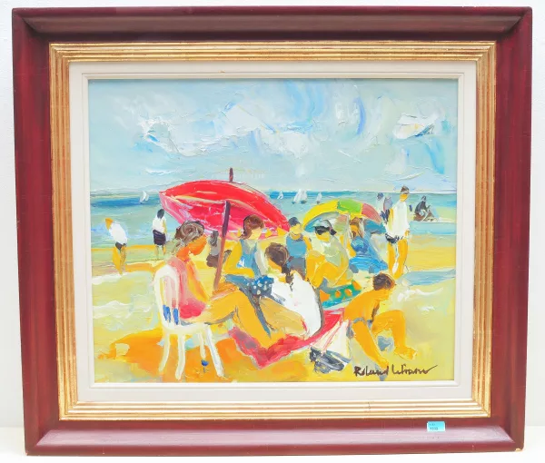Roland Lefranc — Le parasol rouge