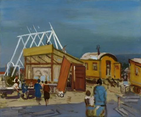Richard Gessner — Kirmesbauten