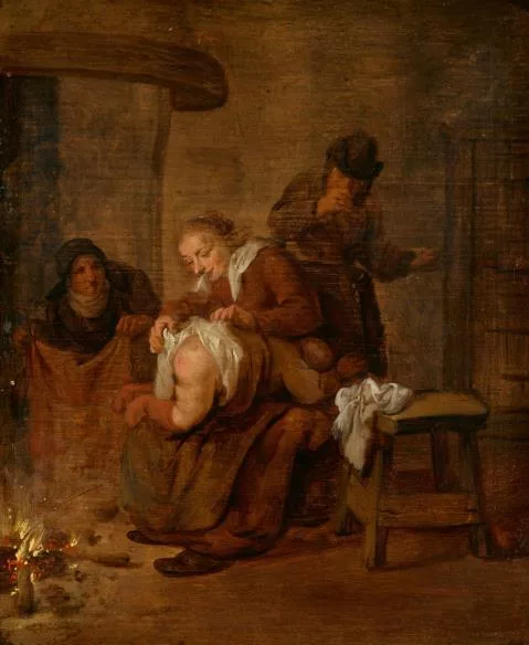Jan Miense Molenaer — Allégorie de l’odorat
