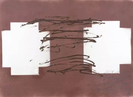 Antoni Tàpies — Dues creus, 1980