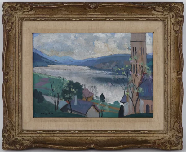 André Roz — Vue sur le lac