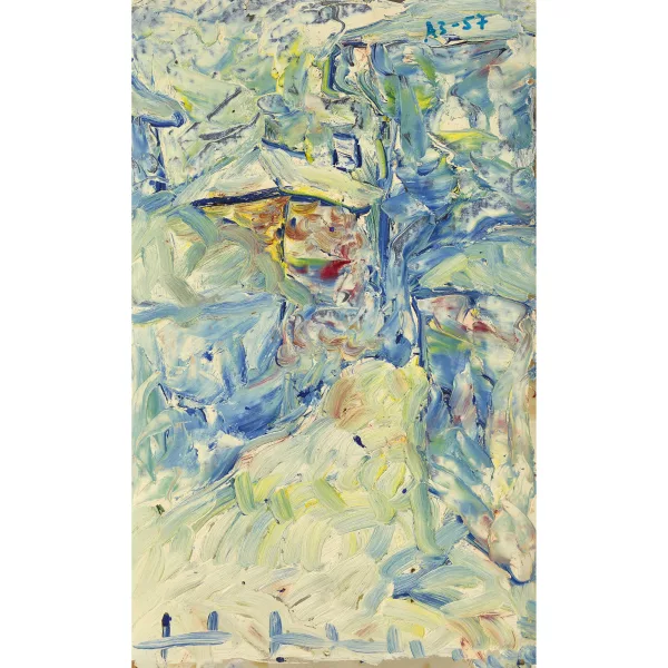 Anatoly Zverev — Paysage avec maison