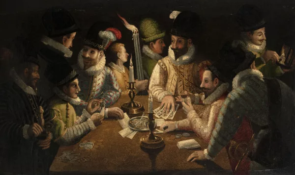 Bartolomeo Manfredi — Suiveur de Bartolomeo Manfredi — Les joueurs de cartes