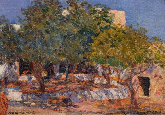 Alexandre Roubtzoff — Hammamet, 1919