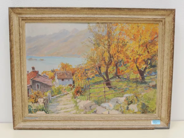 Paul Kutscha — Ascona, Weg nach Ronco