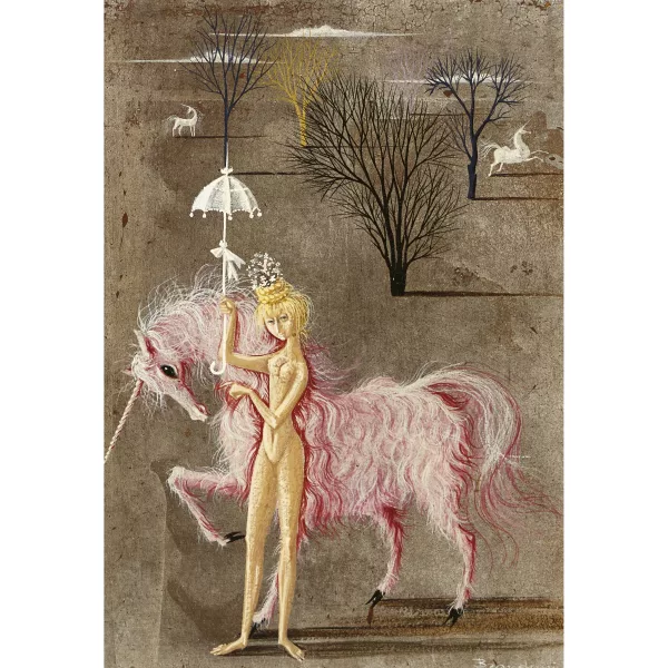 Enrico Brandani — "La licorne rose".