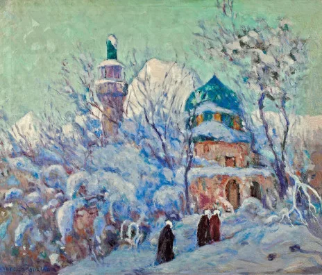 Sarkis Katchadourian — La mosquée bleue en hiver
