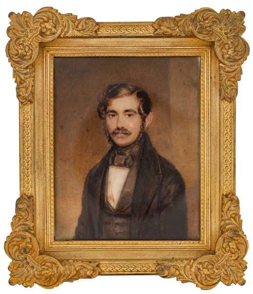 Alois Anreiter — Portrait d’un gentilhomme, traditionnellement identifié comme Moritz Michael Daffinger (1799–1849)
