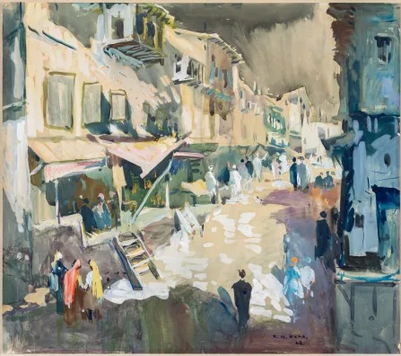 Sayed Haider Raza — Ohne Titel, 1948