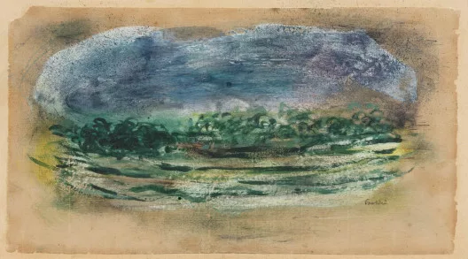 Jean Fautrier — Paysage abstrait