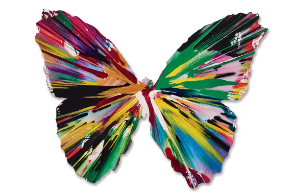 Damien Hirst — Butterfly Spin Painting, 2009