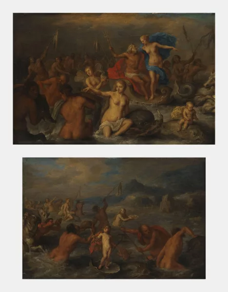 Frans Francken the Younger — D’après Frans Francken II — Triomphe de Neptune et Amphitrite