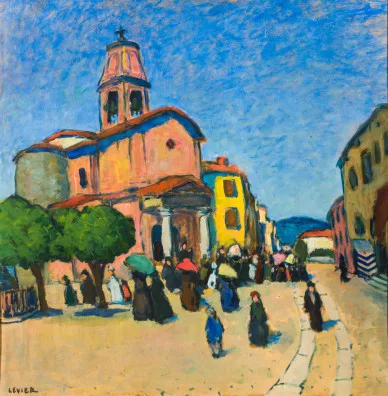 Adolfo Levier — Italian village