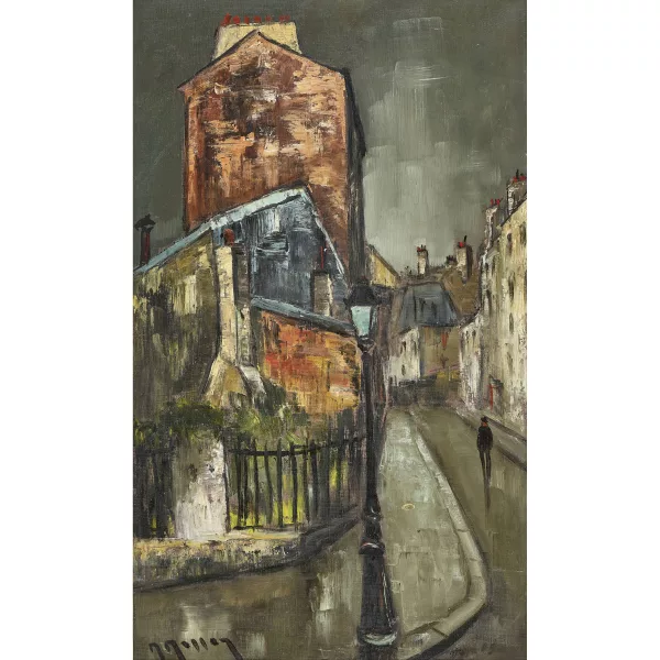 Marcel Masson — "Rue d'Orchampt. Montmartre".