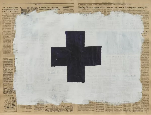 Robert Longo — Cross 7