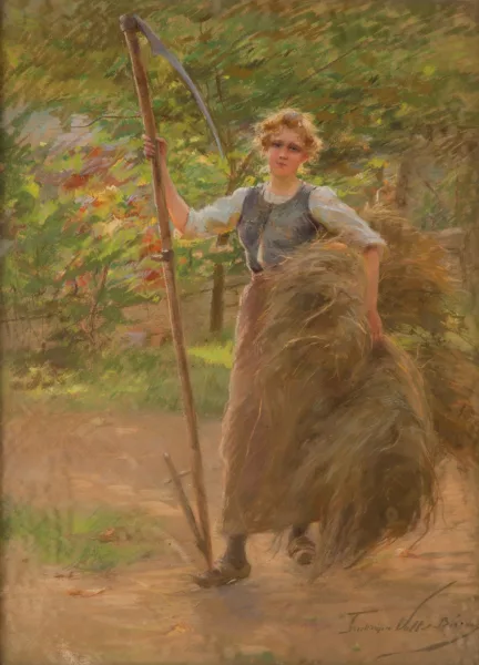 Frédérique Vallet-Bisson — Jeune fille à la faux