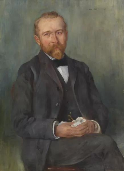 Lovis Corinth — Porträt des Direktors Schellinsky