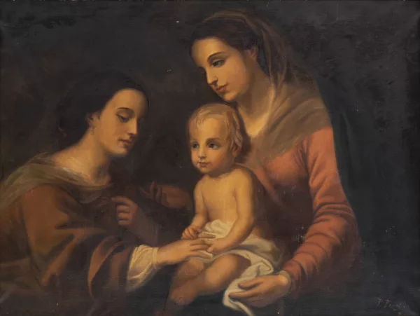 Bartolomé Esteban Murillo — Le mariage mystique de Sainte Catherine