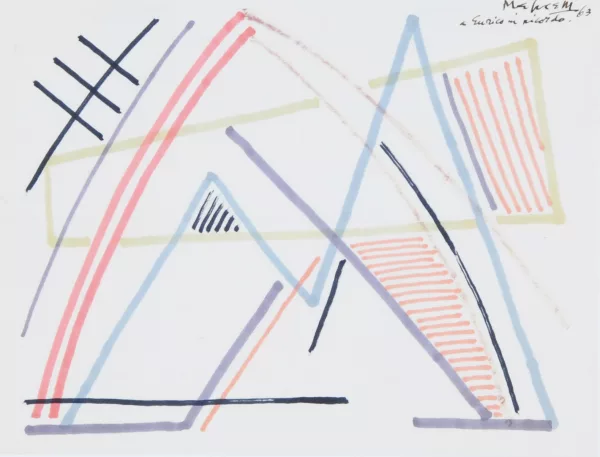 Alberto Magnelli — Composition, 1963