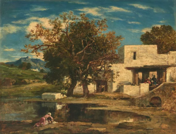 Narcisse Virgilio Díaz — The Turkish house