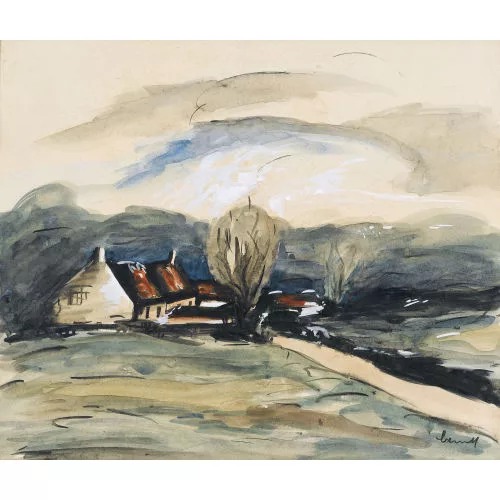 Maurice de Vlaminck — Paysage avec ferme