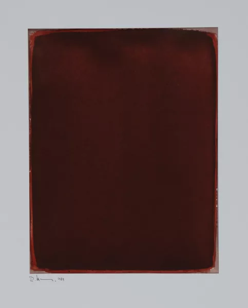 Rolf Hans — 3 feuilles : Sans titre, 1981