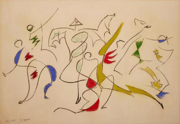 André Masson — Danseuses - Les Présages, 1933