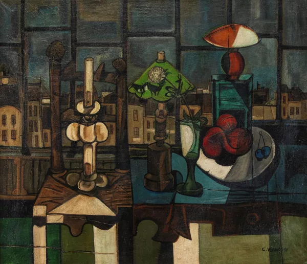 Claude Venard — Composition à la lampe verte