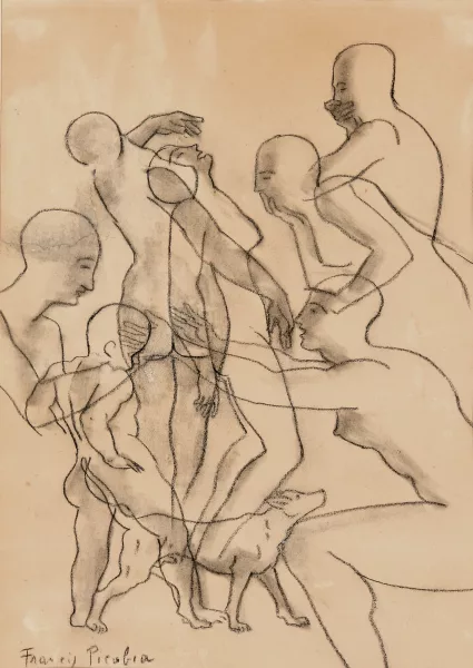 فرانسيس بيكابيا — Sans Titre (Transparence), ca. 1929