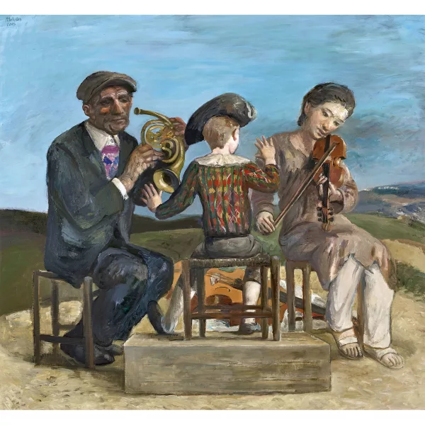 Harald Metzkes — Trio di musicisti