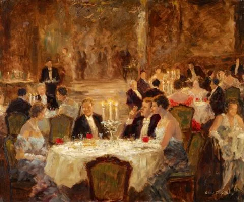 Otto Pippel — Diner im Maxim's de Paris