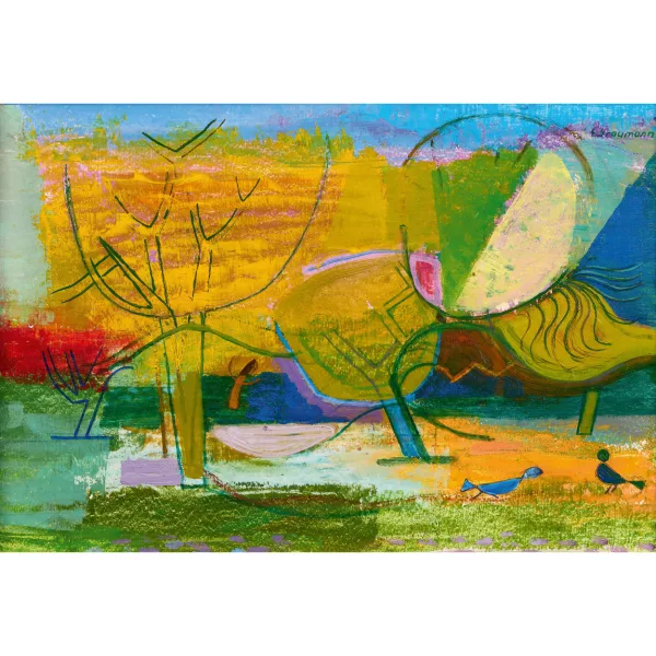 Erwin Graumann — "Le jardin".