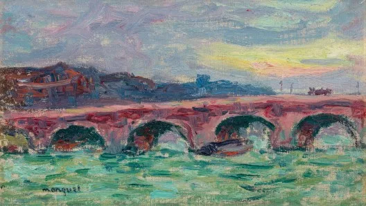Albert Marquet — Un pont, vers 1900